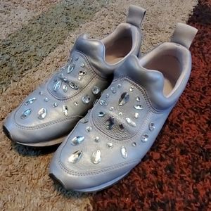 Tory Burch Rhinestone Sneakers